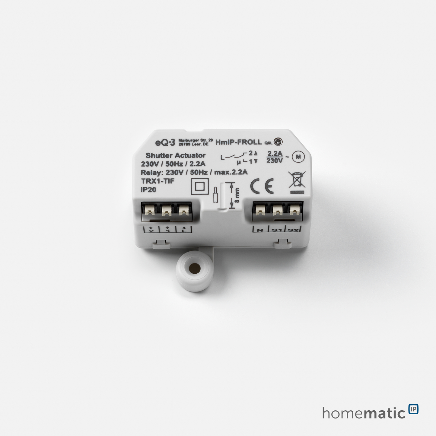 Homematic IP Rolladenaktor Unterputz HmIP-FROLL - Homeiq24