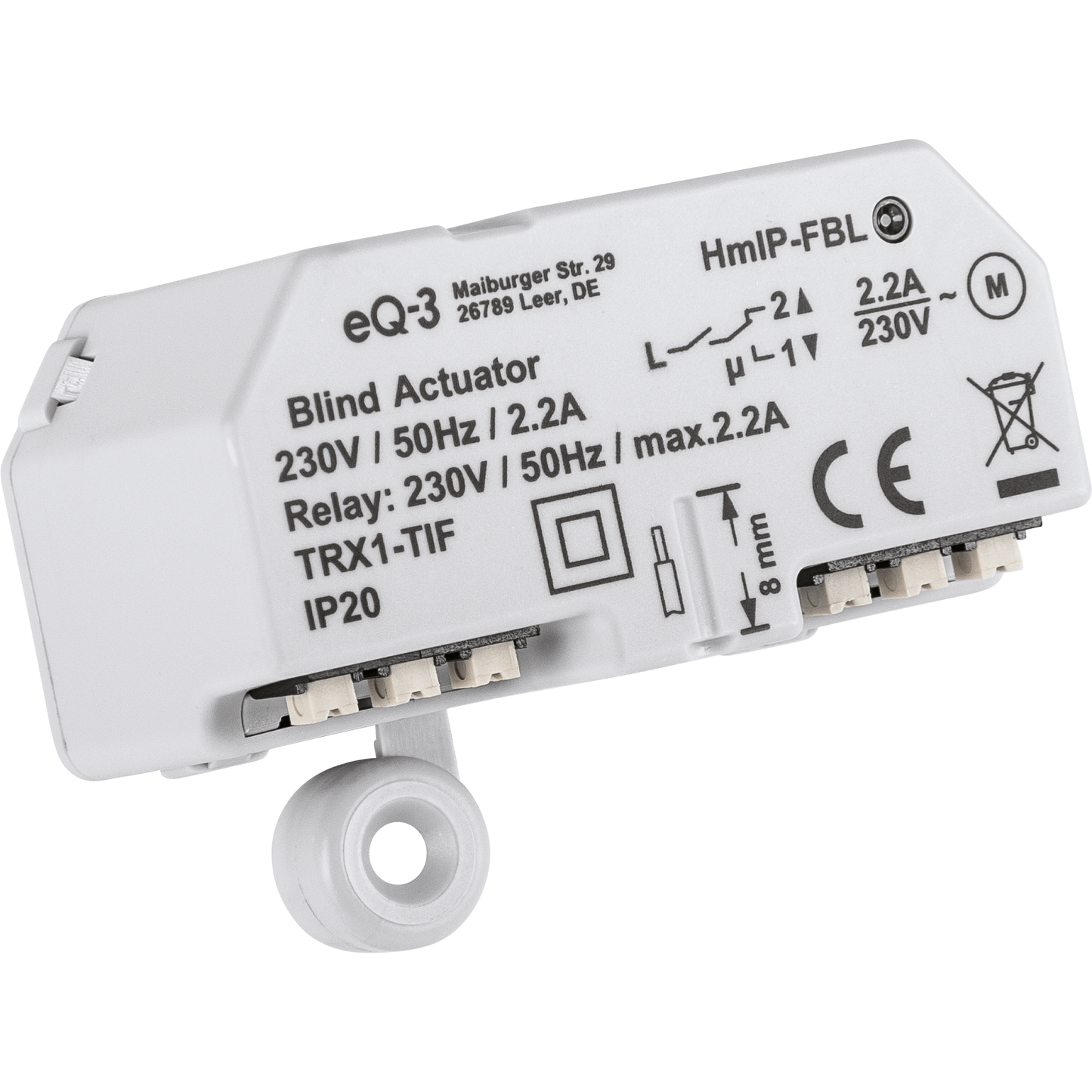 Homematic IP Jalousieaktor Unterputz HmIP-FBL