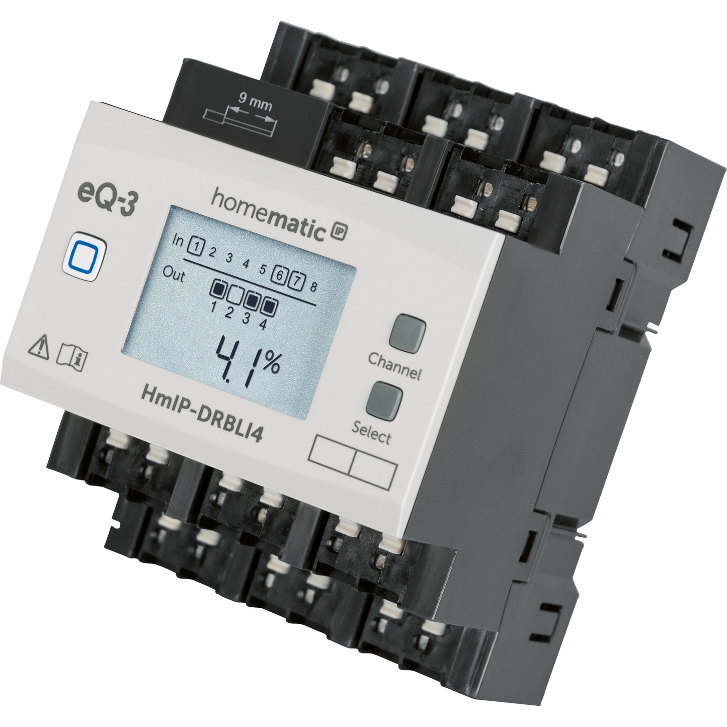 Homematic IP Jalousieaktor Hutschienenmont 4-f. HmIP-DRBLI4