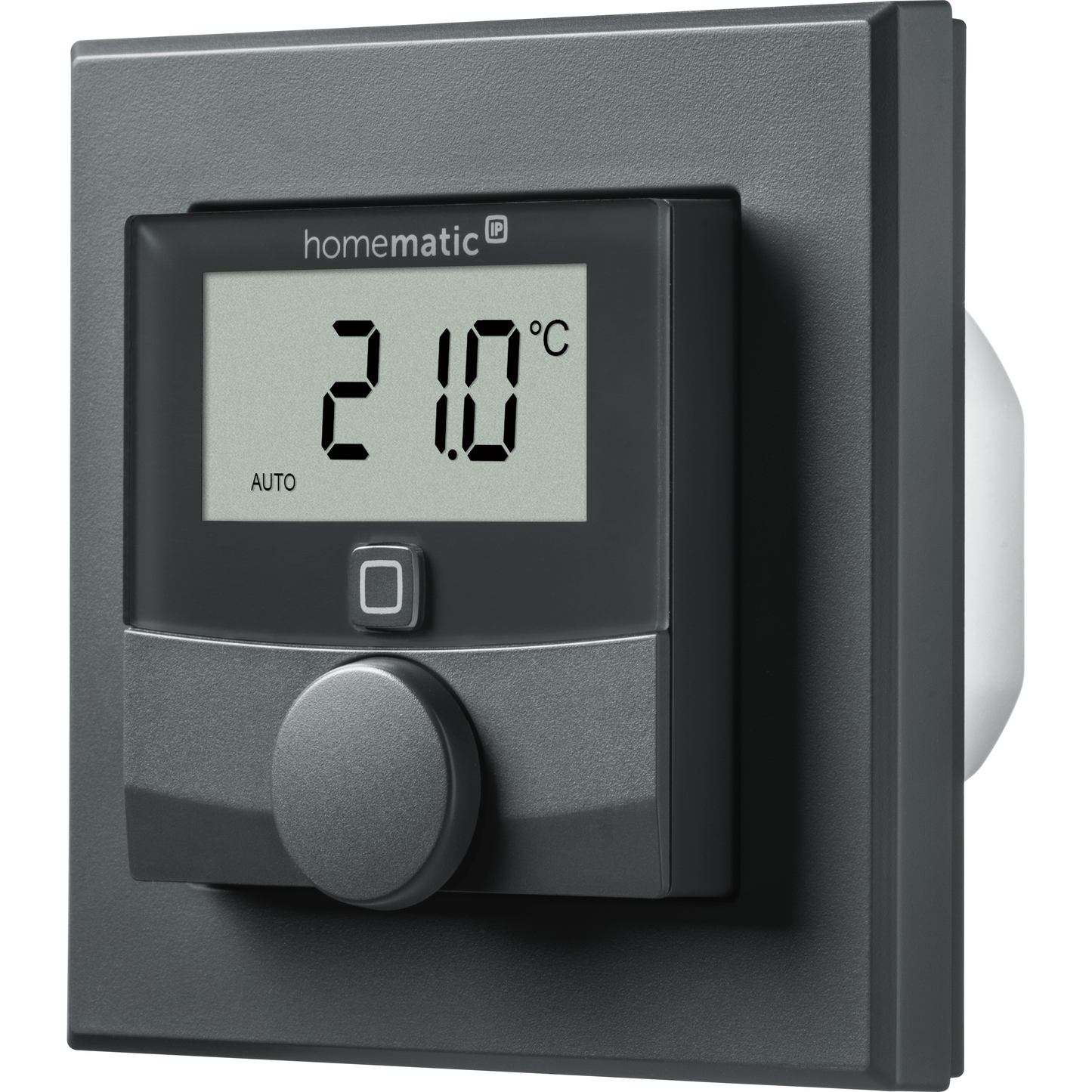 Homematic IP Wandthermost Schaltausgang Markensch. anthrazit HmIP-BWTH-A