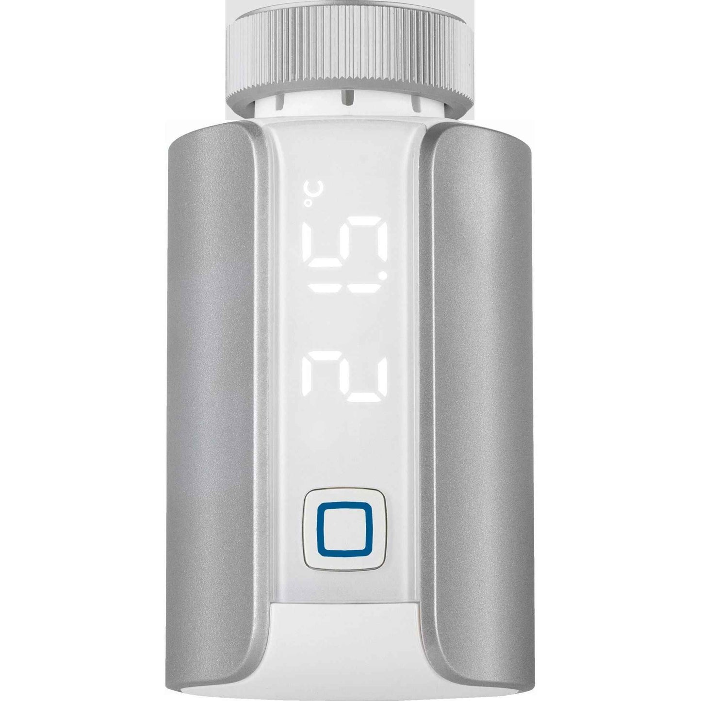 Homematic IP Heizkörperthermostat Evo, silber HmIP-eTRV-E-S