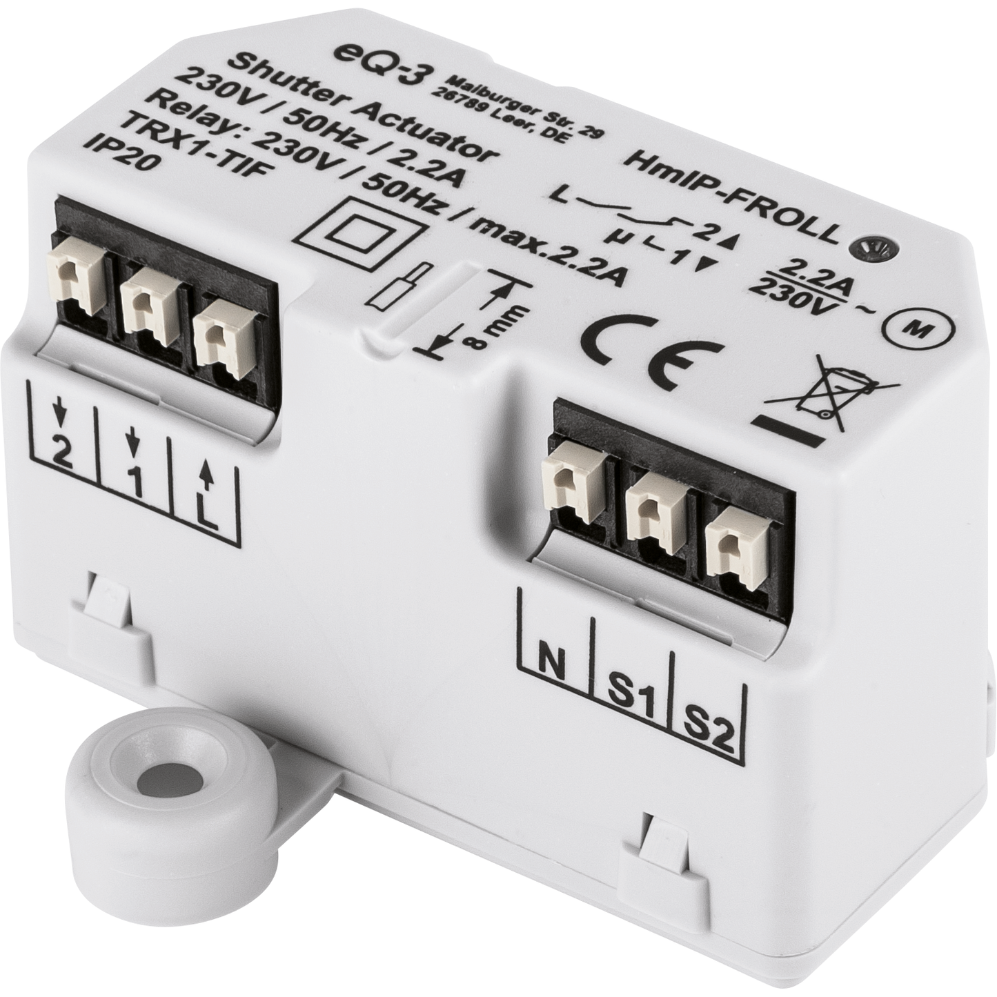 Homematic IP Rolladenaktor Unterputz HmIP-FROLL - Homeiq24