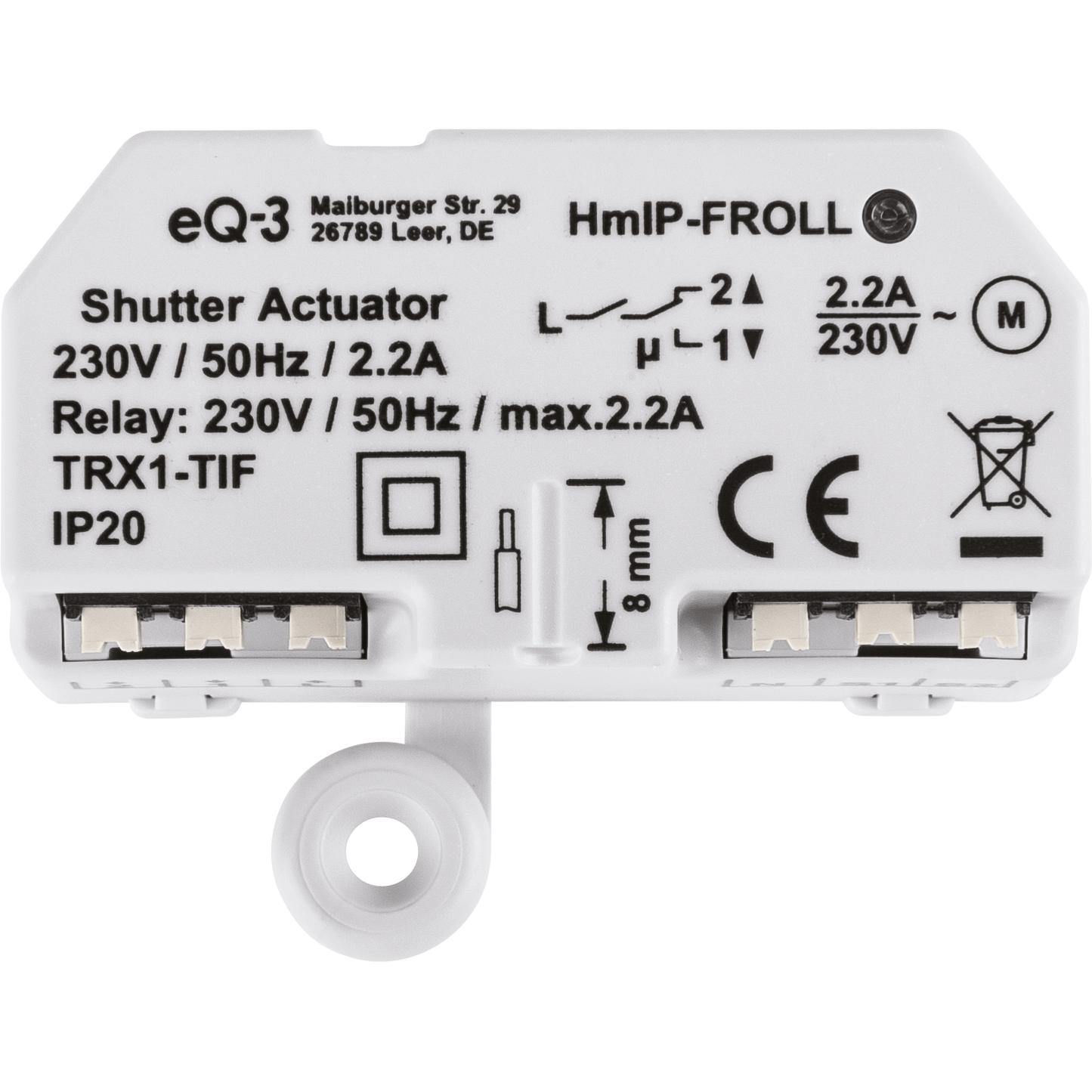 Homematic IP Rolladenaktor Unterputz HmIP-FROLL - Homeiq24