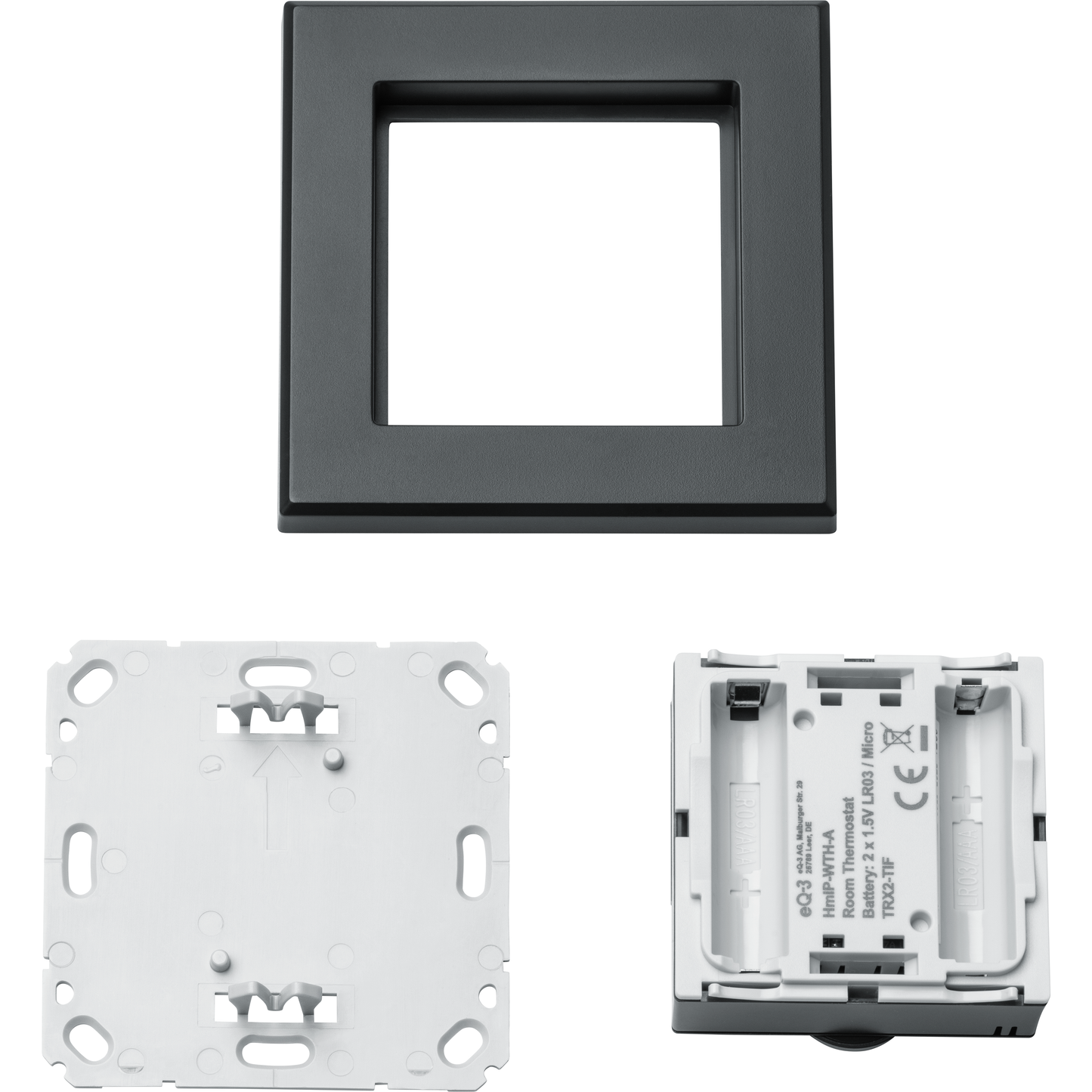 Homematic IP Wandthermostat Luftfeucht- sensor, anthrazit HmIP-WTH-A