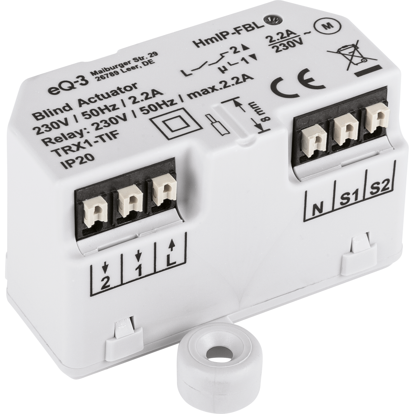 Homematic IP Jalousieaktor Unterputz HmIP-FBL