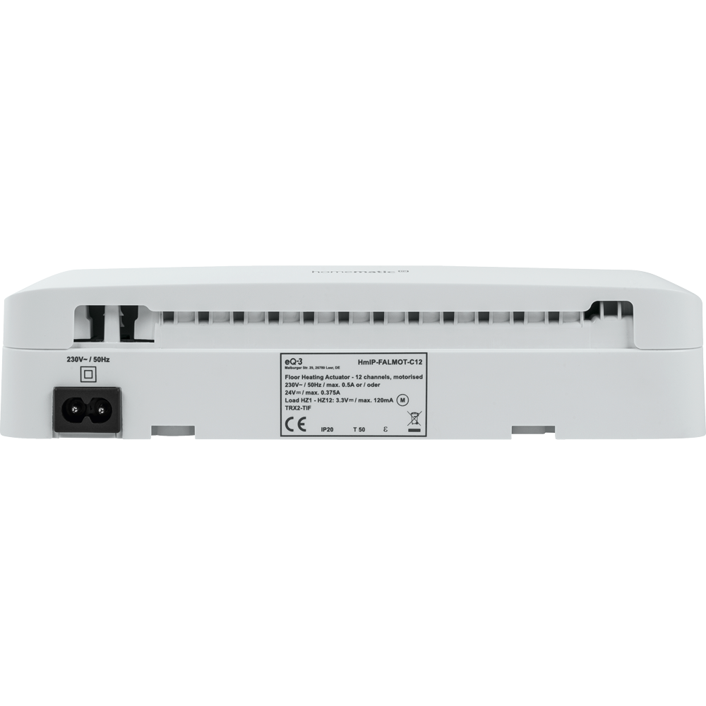 Homematic IP Fußbodenheizungsaktor 12-fach, motorisch HmIP-FALMOT-C12