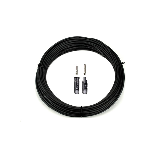 4mm² Solarkabel  (L) + MC4 Stecker Set lose (10 Meter) - Homeiq24