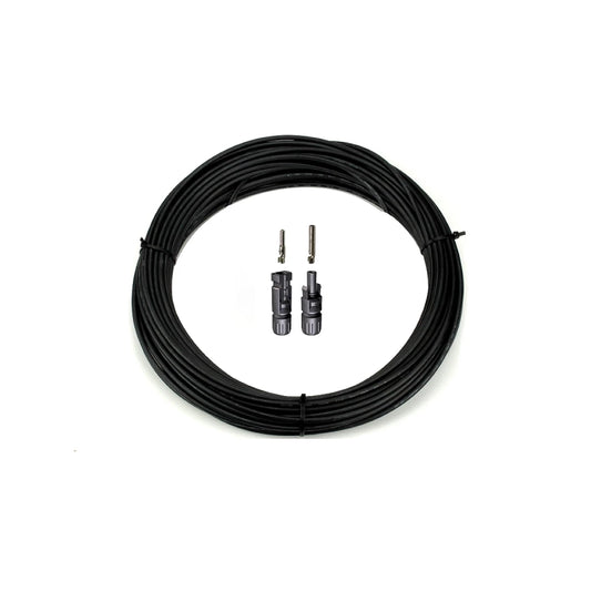 6mm² Solarkabel (L) + MC4 Stecker Set lose (40 Meter) - Homeiq24
