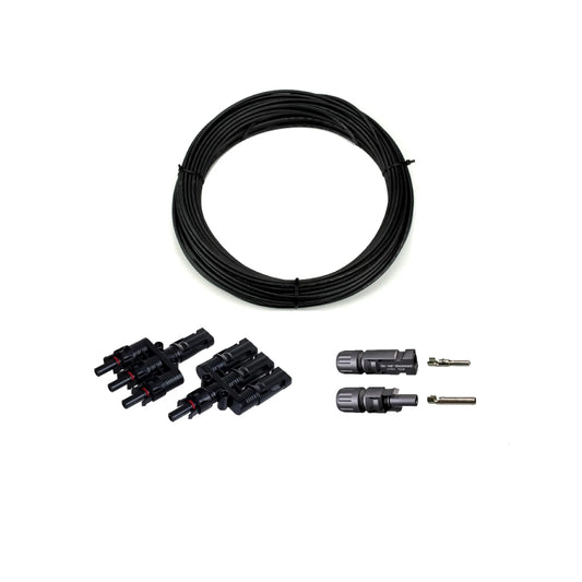 6mm² Anschluss Set III - 3 Module parallel (L) - Homeiq24