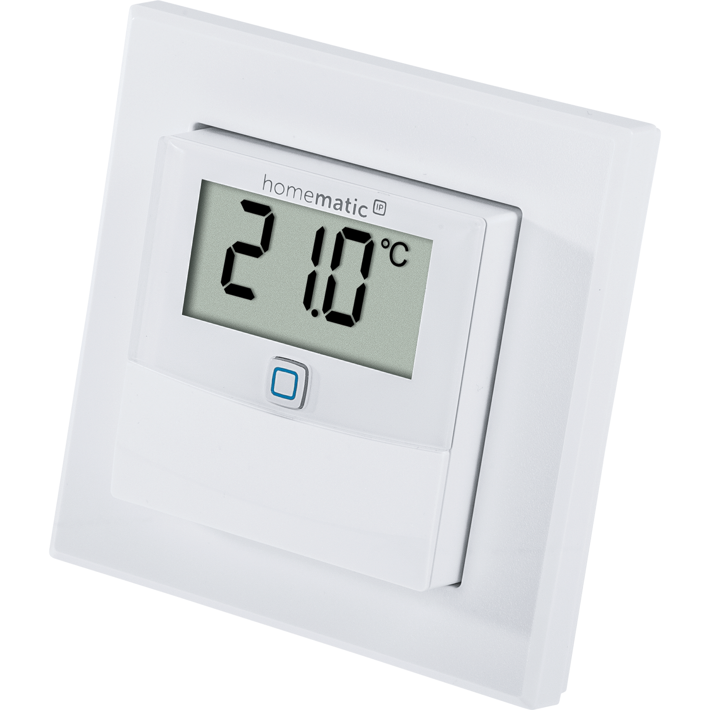 Homematic IP Temperatur/FeuchtSensor mit Display innen HmIP-STHD