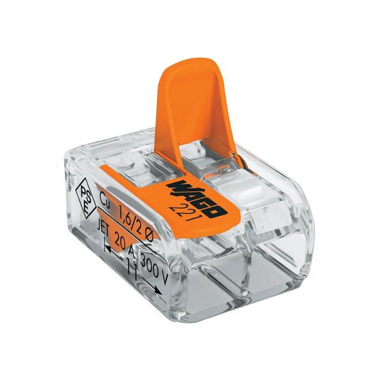 WAGO Verbindungsklemme flexibel bis 6mm² - 221-612