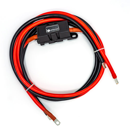 WATTSTUNDE® 25mm² Anschlusskabel BAKA25-FH 200cm mit ANM Hochlast Sicherungshalter - Homeiq24