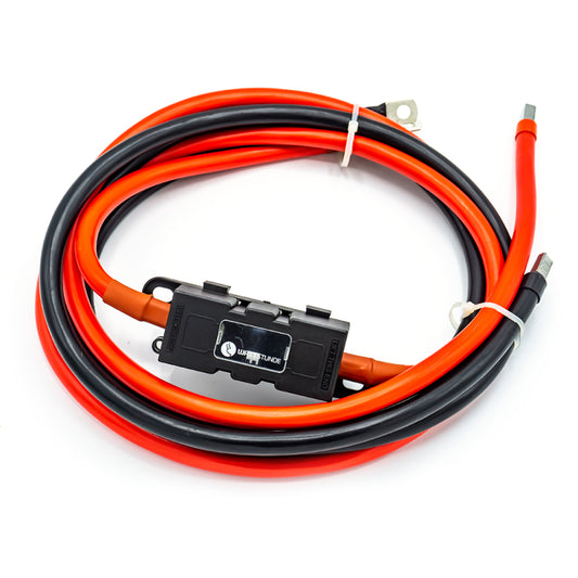 WATTSTUNDE® 35mm² Anschlusskabel BAKA35-FH 200cm mit ANM Hochlast Sicherungshalter - Homeiq24