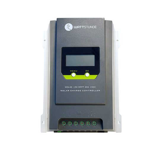 WATTSTUNDE® 40A 150V MPPT Solar Laderegler WSL40.150 MPPT 24/48V - Homeiq24
