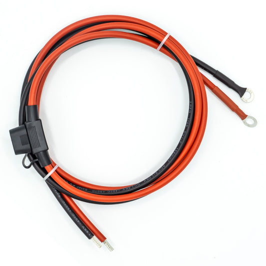 WATTSTUNDE® 6mm² Batterieanschlußkabel BAKA30/BAKA06 mit 30A Sicherung - Homeiq24