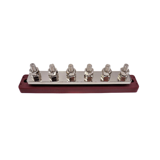 WATTSTUNDE® Busbar 6xM8 450A / 70V rot - Homeiq24