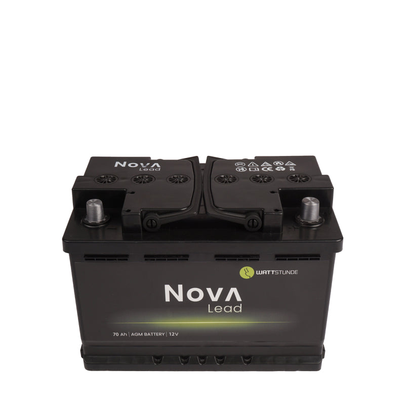 WATTSTUNDE® NOVA Lead 70Ah AGM - Homeiq24